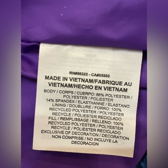 Nike Sport Lady Golf XS Vest Hyper Plum Grape Purple - Picture 9 of 9